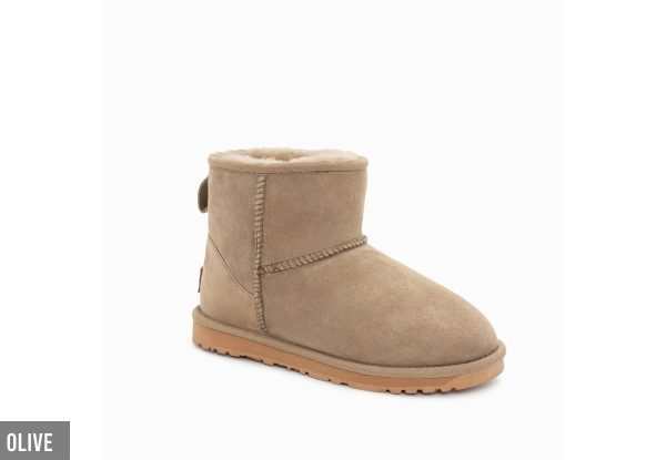 Ozwear Ugg Classic Water-Resistant Mini Boots - Seven Sizes & Eight Colours Available
