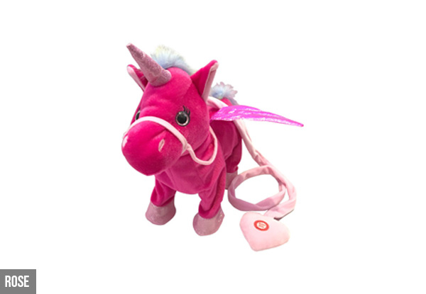 Walking, Dancing & Singing Interactive Unicorn Toy - Five Colours Available
