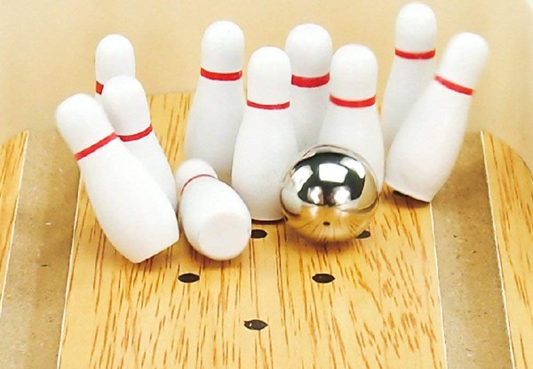 Mini Desktop Bowling Set