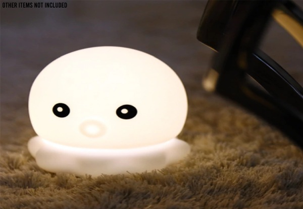Octopus Touch Control Night Light