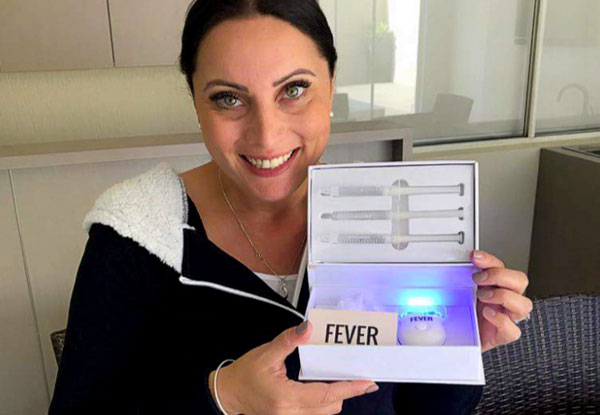 Fever Smile Teeth Whitening System incl. Desensitizing Gel with Free Delivery