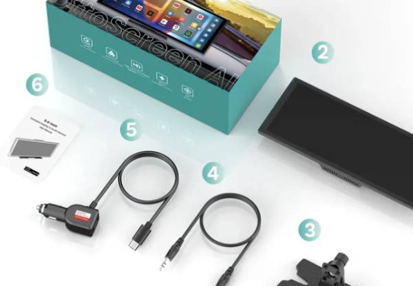 Ottocast OttoScreen AI Wireless CarPlay & Android Auto Display