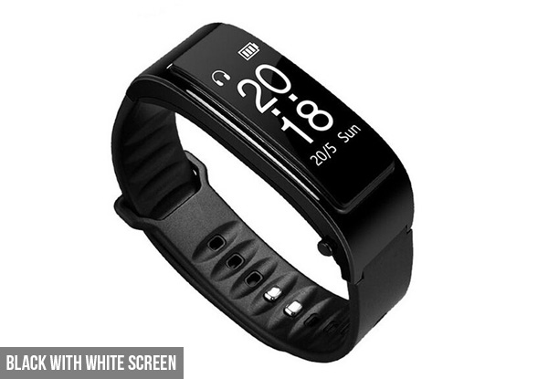 Two-in-One Earphone Health Monitor Smart Bracelet incl. Free Delivery