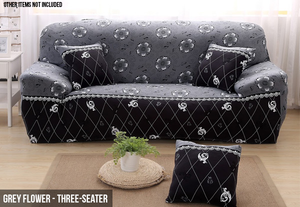 Sofa Couch One-Seater Slipcover - Options for up to a Three-Seater Size & Three Styles Available