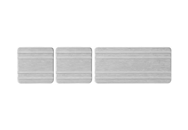 Three-Piece Water Absorbing Stone Tray - Available in Three Colours & Option for Two-Set