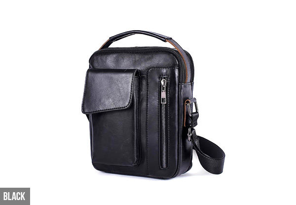 Genuine Leather Shoulder Bag - Three Colours Available