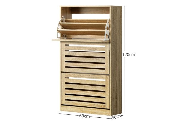 Skog Three-Drawer Shoe Cabinet