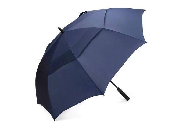 Double Canopy Vent Extra Large Golf Umbrella - Available in Two Colours
