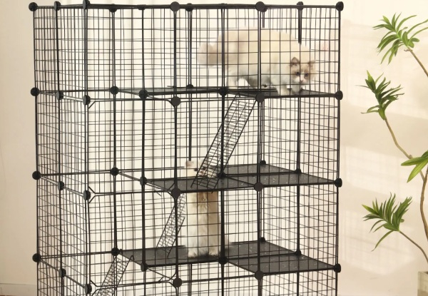 Four-Tier Petscene DIY Pet XL Enclosure Cage