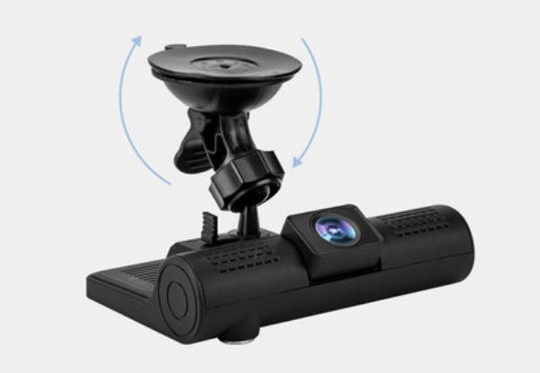 Three-Lens Car Dash Camera