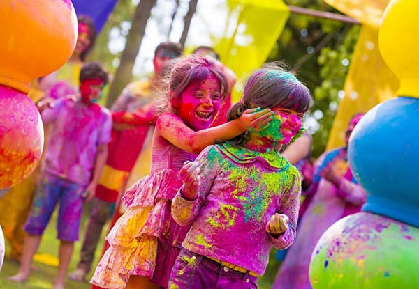Per-Person, Twin-Share Six-Night India Golden Triangle Tour During the Holi Festival of Colours 2019 incl. Accommodation, Transfers, Sightseeing, Excursions, Holi Celebrations & Culture Celebrations