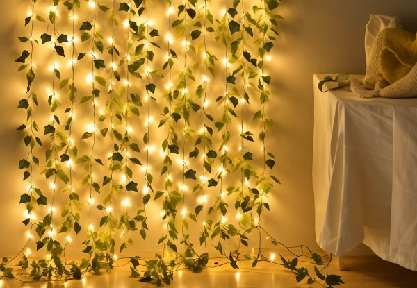 100 LED Solar Ivy Vine Lights
