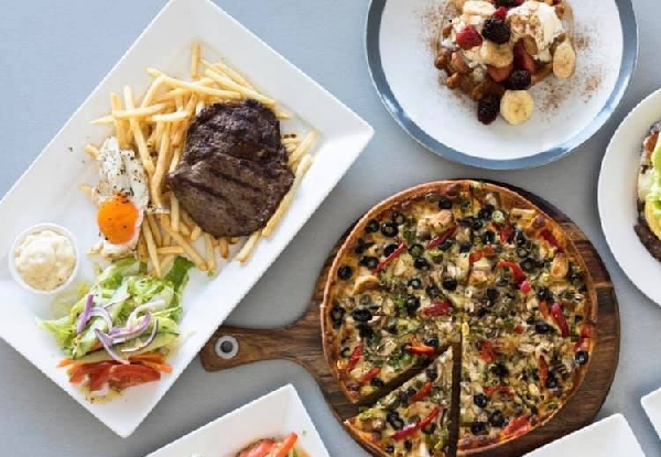 $30 Chargrill All-Day Dining Voucher for Two People - Valid Monday to Sunday