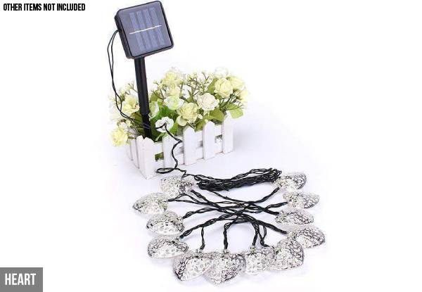 Solar-Powered Fairy Lights - Two Options Available