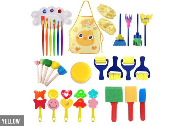 DIY Kids Painting Tool Set - Available in Five Styles & Options for Two Colours