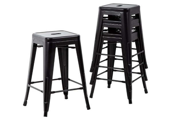 Four-Piece Bar Stool Chair