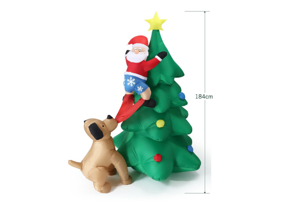 Solight 184cm LED Inflatable Christmas Tree