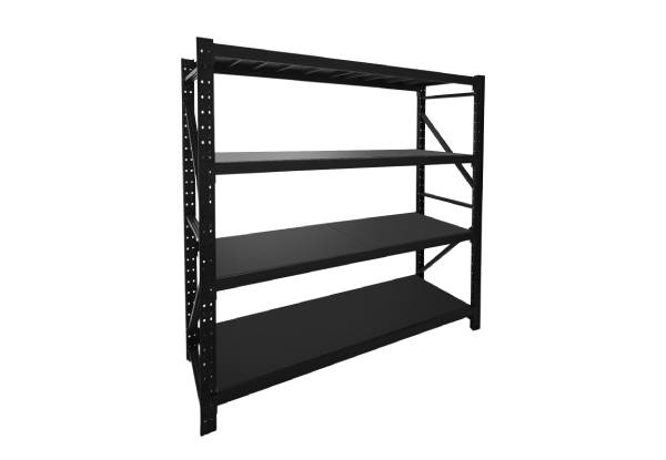 Adjustable Four-Tier Heavy Duty Steel Garage Rack - Two Options Available