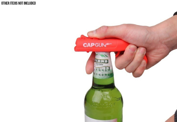 Cap Launcher Bottle Opener - Two Colours Available & Option for Two with Free Delivery