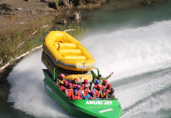 River Raft & Jet Boat Ride for One Adult - Options for Children & Family Packages