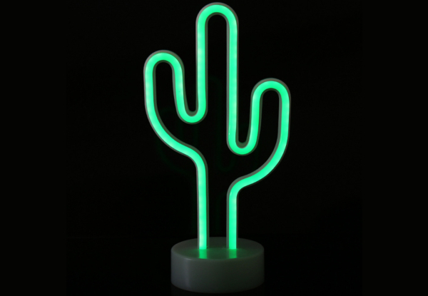 Neon Cactus Light
