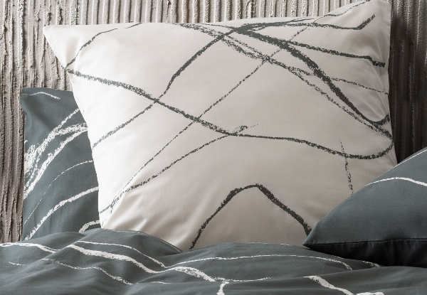 Solna Duvet Cover Incl. Pillowcase - Available in Four Sizes & Option for Extra European Pillowcase