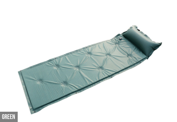 Self-Inflating Camping Bed - Three Colours Available