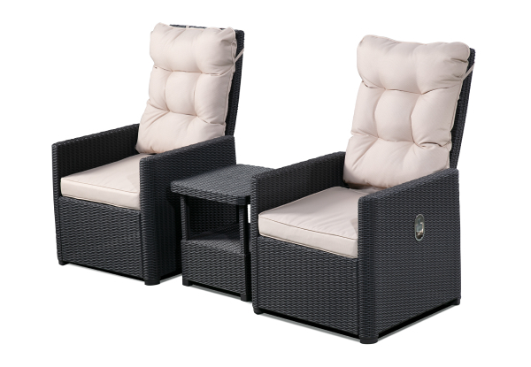 Five-Piece Outdoor Recliner Set