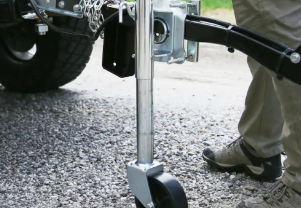 Heavy-Duty 1200lbs Jockey Wheel Swing with Mounting Brackets