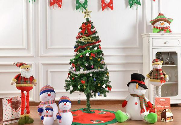 1.5m Christmas Tree with 118-Piece Ornaments