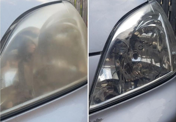 Headlight Restoration Service for One Vehicle - Option for Two Vehicles Available