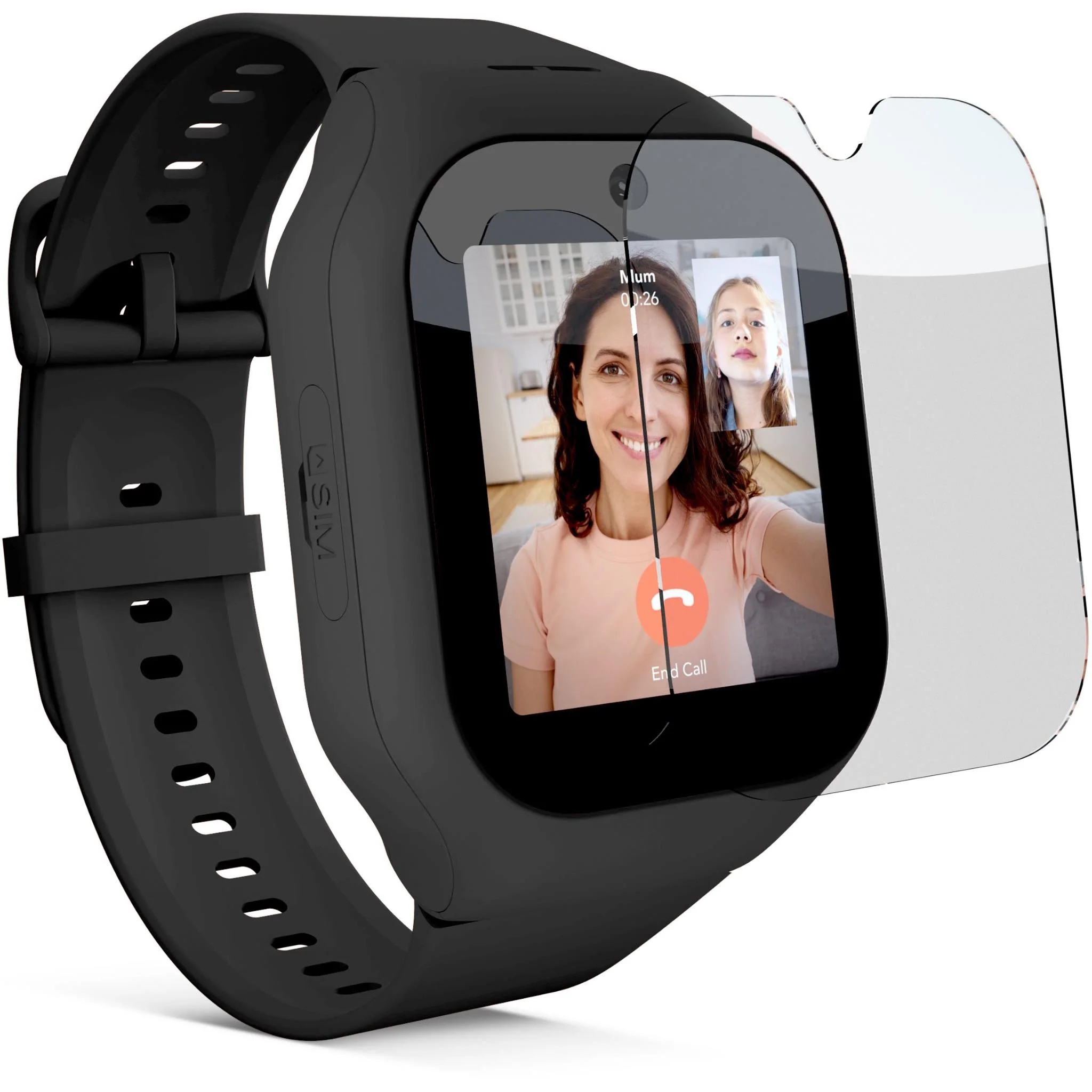 Pixbee Pro Kids 4G Video Smart Watch With GPS Tracking Black