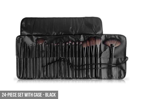 Make-Up Brush Sets - Options for 12-, 20- or 24-Piece Sets