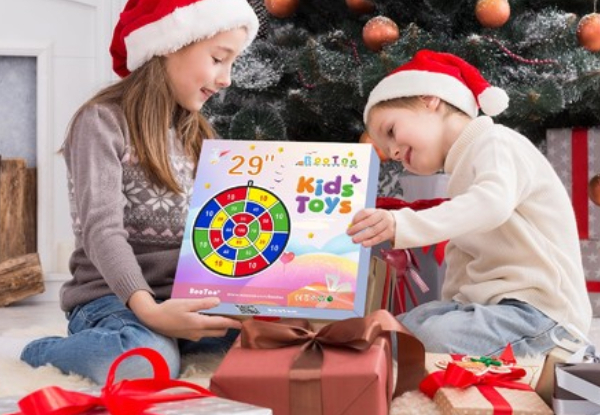 Kids Dart Board with Sticky Balls