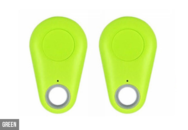 Two-Pack of Bluetooth Key Trackers - Five Colours Available