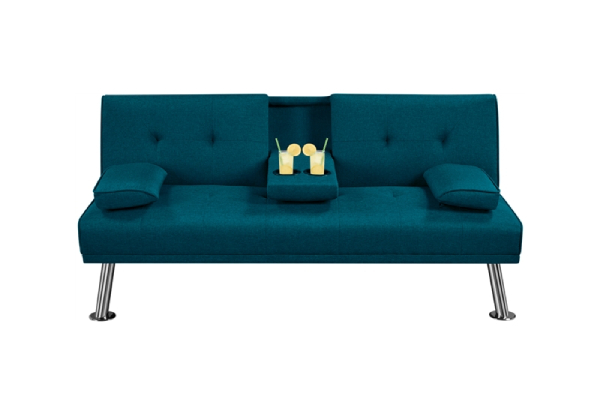 Convertible Futon Sofa Bed - Available in Two Colours
