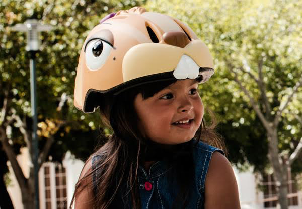 Kids Chipmunk Helmet for Bike or Scooter