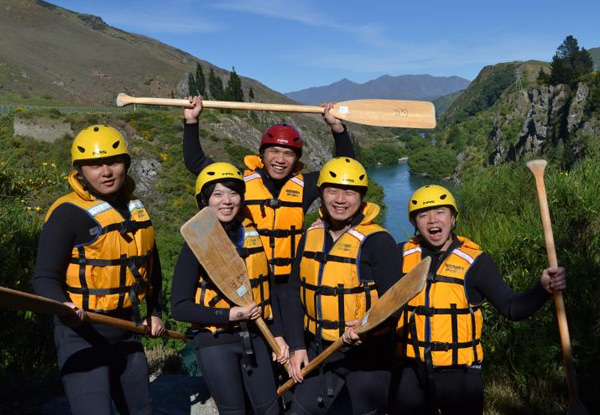 Half Day Whitewater Rafting for Two People on the Kawarau River, Queenstown - Options for up to Eight People