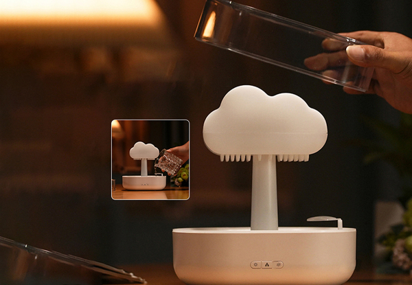 Raining Cloud Diffuser Humidifier with Night Light