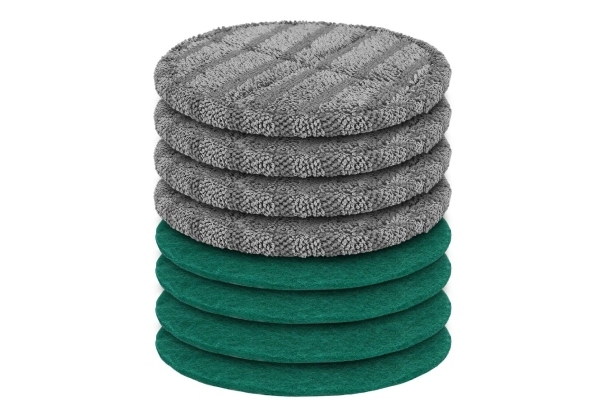 Set of Eight Mop Replacement Pads