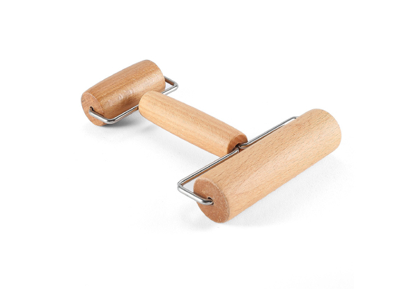 Double Ended Wooden Pastry Roller