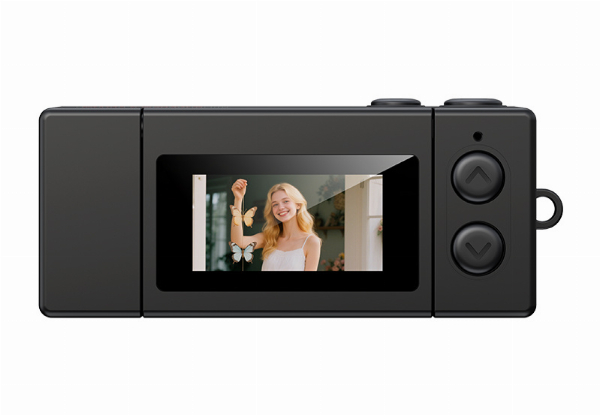 Retro HD 12MP Vintage Mini Digital Camera Black