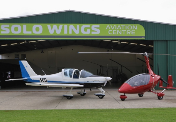 20-Minute Gyrocopter Flying Experience for One Person - Options for 30 Minutes & Fixed Wing Plane Flying Experience