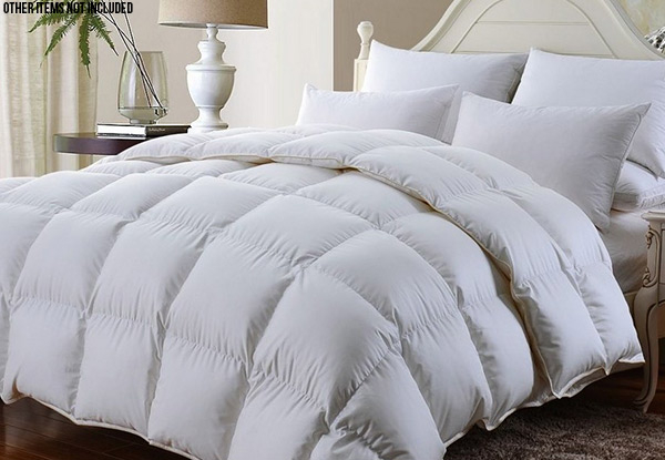 Luxury 600GSM Feather Down Duvet Inner Range - Four Sizes Available
