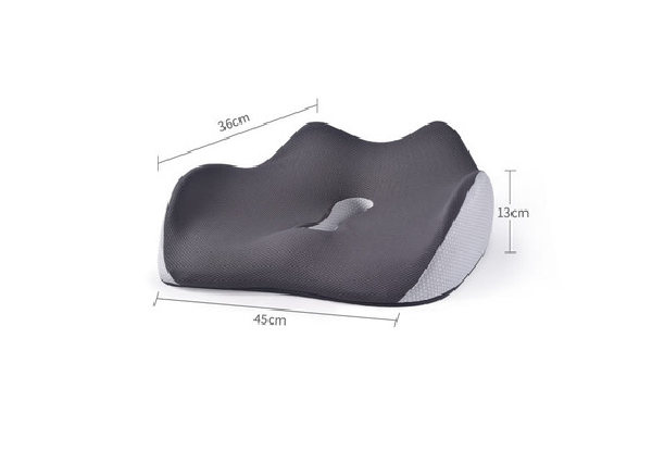 Office Chair Large Memory Seat Cushion  - Two Colours Available