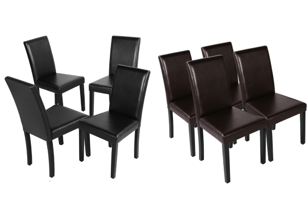Set of Four Dining Room Chairs - Two Colours Available