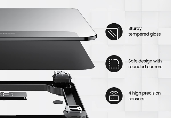 Renpho Digital Bathroom Scale Black