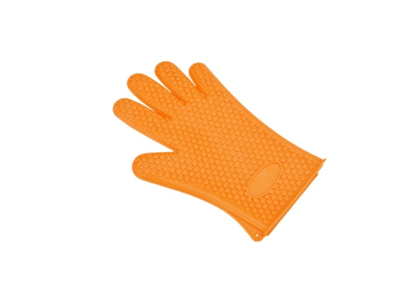Heat-Resistant Silicone Cooking Gloves - Four Colours Available