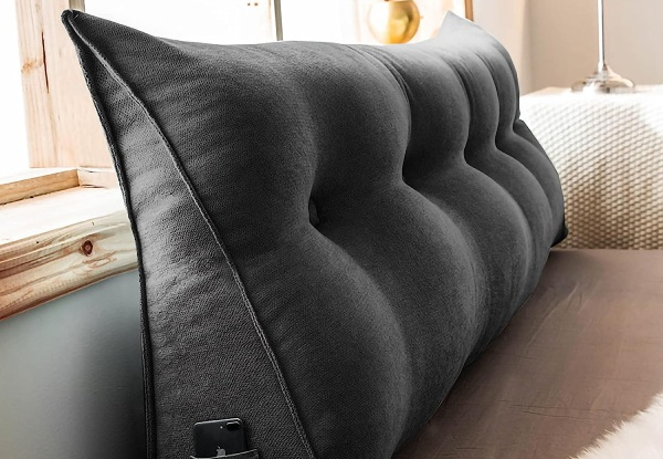 120cm Triangular Wedge Cushion - Two Colours Available - Two Colours Available