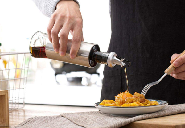 Stainless Steel Drip-Free Sauce Bottle - Option for Two